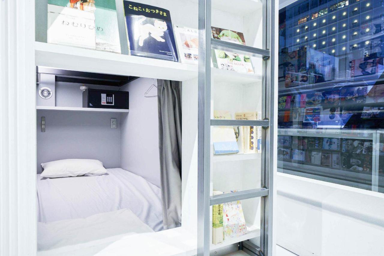 Book And Bed Tokyo Shinsaibashi Hostel Osaka Luaran gambar